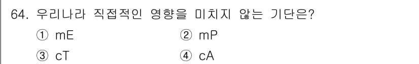 기상기사 2017년 64번 - 정답과 핵심 포인트를 검수 중인 기출문제