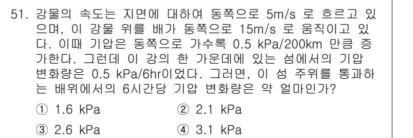 기상기사 2018년 51번 - 정답과 핵심 포인트를 검수 중인 기출문제