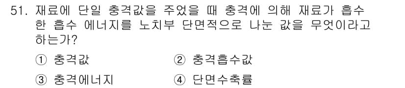 금속재료시험기능사 2015년 51번 - 정답과 핵심 포인트를 검수 중인 기출문제