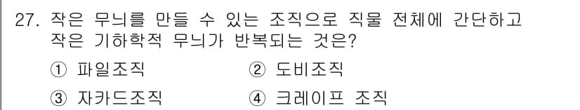 패션머천다이징산업기사 2017년 27번 - 정답과 핵심 포인트를 검수 중인 기출문제