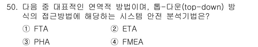 인간공학기사 2015년 50번 - 정답과 핵심 포인트를 검수 중인 기출문제