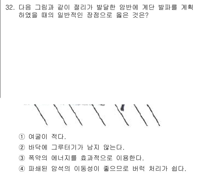 화약류관리기사 2016년 32번 - 정답과 핵심 포인트를 검수 중인 기출문제