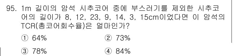 화약류관리기사 2016년 95번 - 정답과 핵심 포인트를 검수 중인 기출문제