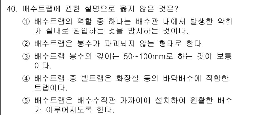 주택관리사보_2차 2015년 40번 - 정답과 핵심 포인트를 검수 중인 기출문제