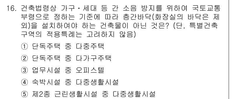 주택관리사보_2차 2017년 16번 - 정답과 핵심 포인트를 검수 중인 기출문제