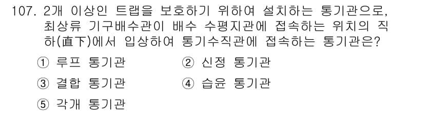 주택관리사보_1차 2015년 107번 - 정답과 핵심 포인트를 검수 중인 기출문제