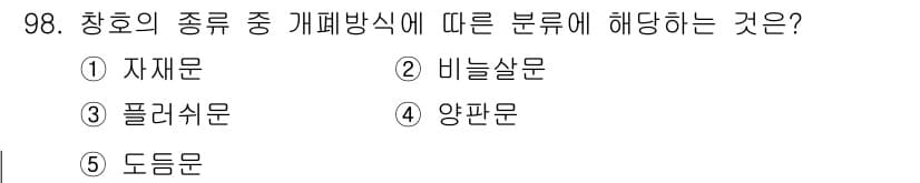 주택관리사보_1차 2015년 98번 - 정답과 핵심 포인트를 검수 중인 기출문제