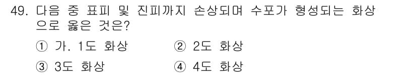 화재감식평가산업기사 2019년 49번 - 정답과 핵심 포인트를 검수 중인 기출문제