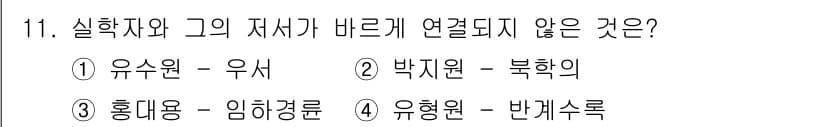 국내여행안내사_1차 2018년 11번 - 정답과 핵심 포인트를 검수 중인 기출문제
