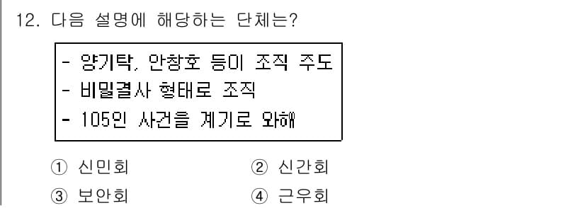 국내여행안내사_1차 2018년 12번 - 정답과 핵심 포인트를 검수 중인 기출문제