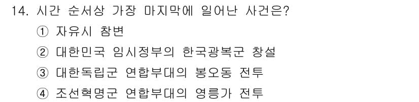 국내여행안내사_1차 2018년 14번 - 정답과 핵심 포인트를 검수 중인 기출문제