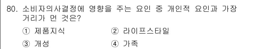 소비자전문상담사_2급 2019년 80번 - 정답과 핵심 포인트를 검수 중인 기출문제