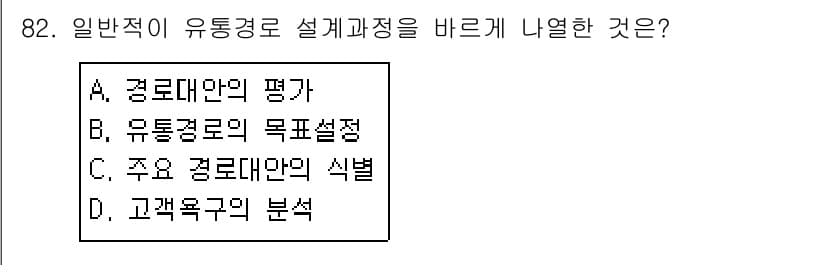 소비자전문상담사_2급 2019년 82번 - 정답과 핵심 포인트를 검수 중인 기출문제