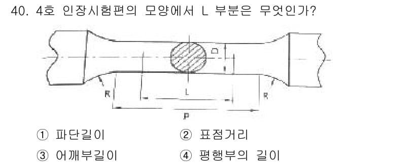 정밀측정산업기사 2017년 40번 - 정답과 핵심 포인트를 검수 중인 기출문제