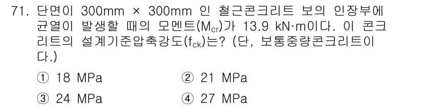 토목기사 2019년 72번 - 정답과 핵심 포인트를 검수 중인 기출문제