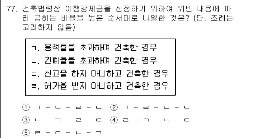 공인중개사_2차 2018년 77번 - 정답과 핵심 포인트를 검수 중인 기출문제