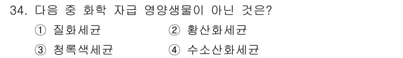 유기농업기사 2019년 34번 - 정답과 핵심 포인트를 검수 중인 기출문제