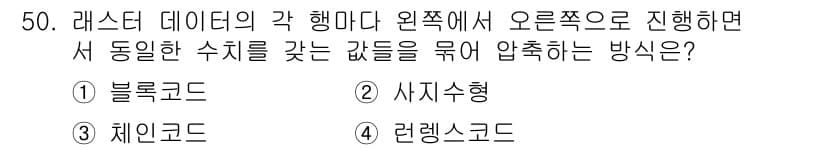 지적산업기사 2019년 50번 - 정답과 핵심 포인트를 검수 중인 기출문제