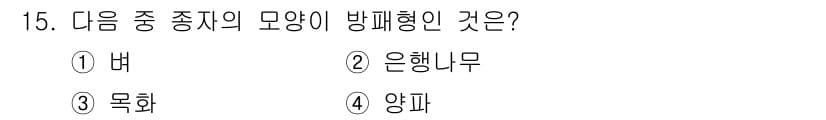 종자기사 2019년 15번 - 정답과 핵심 포인트를 검수 중인 기출문제