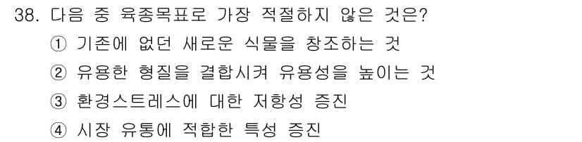 종자기사 2019년 38번 - 정답과 핵심 포인트를 검수 중인 기출문제