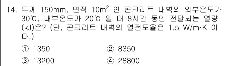 공조냉동기계산업기사 2019년 14번 - 정답과 핵심 포인트를 검수 중인 기출문제