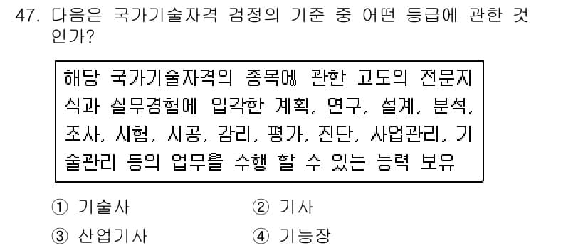 직업상담사_2급 2019년 47번 - 정답과 핵심 포인트를 검수 중인 기출문제