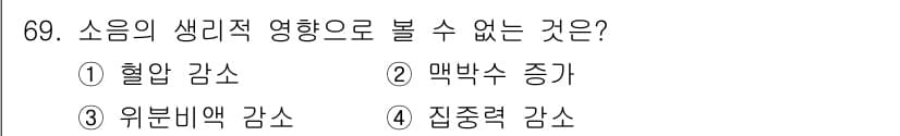 산업위생관리기사 2019년 70번 - 정답과 핵심 포인트를 검수 중인 기출문제