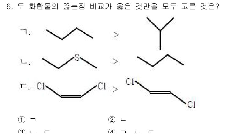 9급_국가직_공무원_공업화학 2017년 6번 - 정답과 핵심 포인트를 검수 중인 기출문제