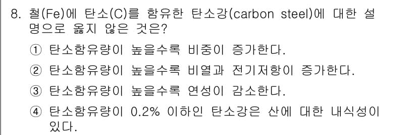 9급_국가직_공무원_기계일반 2016년 8번 - 정답과 핵심 포인트를 검수 중인 기출문제