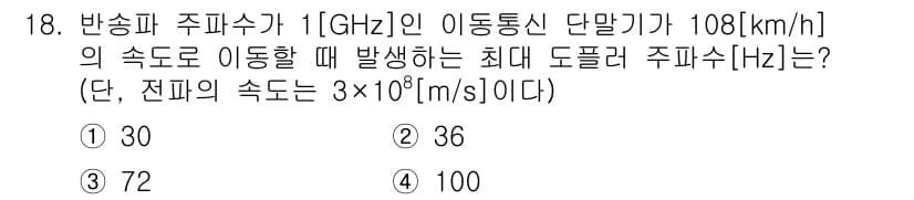 9급_국가직_공무원_무선공학개론 2017년 18번 - 정답과 핵심 포인트를 검수 중인 기출문제