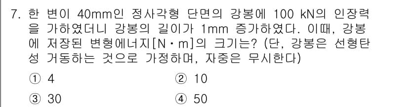 9급_국가직_공무원_응용역학개론 2017년 7번 - 정답과 핵심 포인트를 검수 중인 기출문제