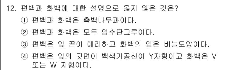 산림산업기사(구60문항) 2019년 12번 - 평백은 엽서나 종이의 끝을 다듬어 만든 것이며, 화백은 색을 혼합한 것으... 에 관한 핵심 기출문제