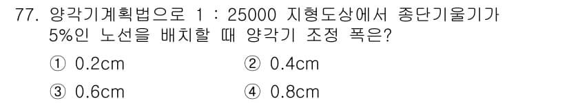 산림산업기사 2019년 77번 - 정답과 핵심 포인트를 검수 중인 기출문제