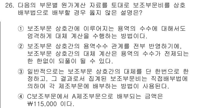 전산회계운용사_2급 2016년 25번 - 정답과 핵심 포인트를 검수 중인 기출문제