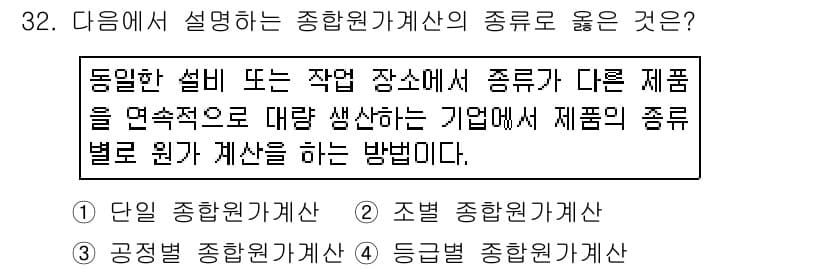 전산회계운용사_2급 2016년 31번 - 정답과 핵심 포인트를 검수 중인 기출문제