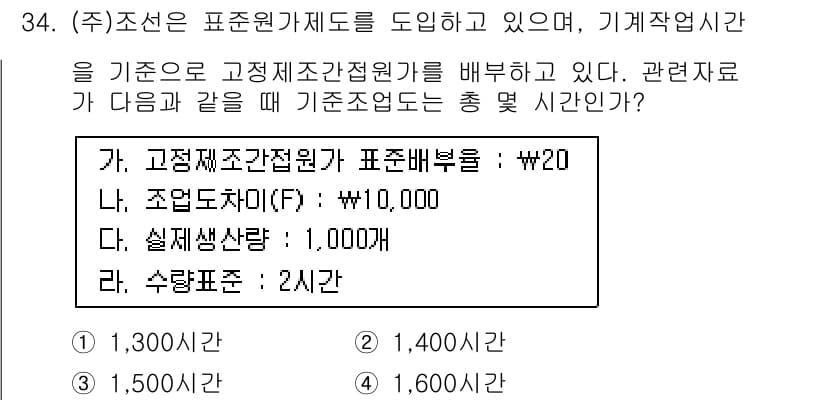 전산회계운용사_1급 2019년 34번 - 정답과 핵심 포인트를 검수 중인 기출문제