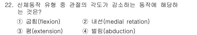 인간공학기사 2019년 22번 - 정답과 핵심 포인트를 검수 중인 기출문제