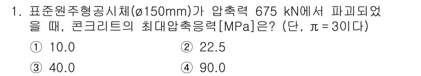 9급_국가직_공무원_토목설계 2016년 1번 - 정답과 핵심 포인트를 검수 중인 기출문제