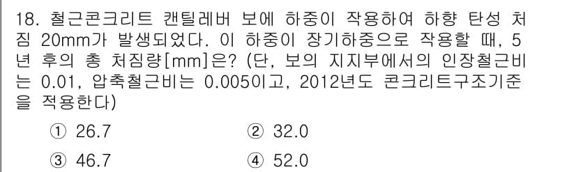 9급_국가직_공무원_토목설계 2016년 18번 - 정답과 핵심 포인트를 검수 중인 기출문제