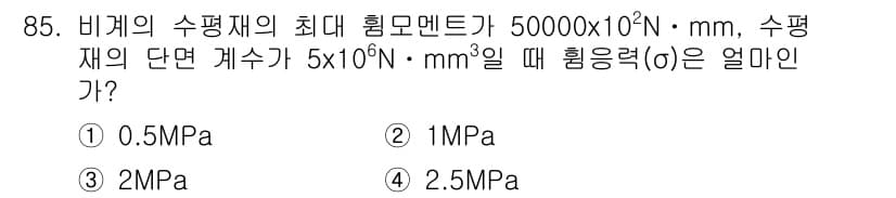 건설안전산업기사 2019년 85번 - 정답과 핵심 포인트를 검수 중인 기출문제