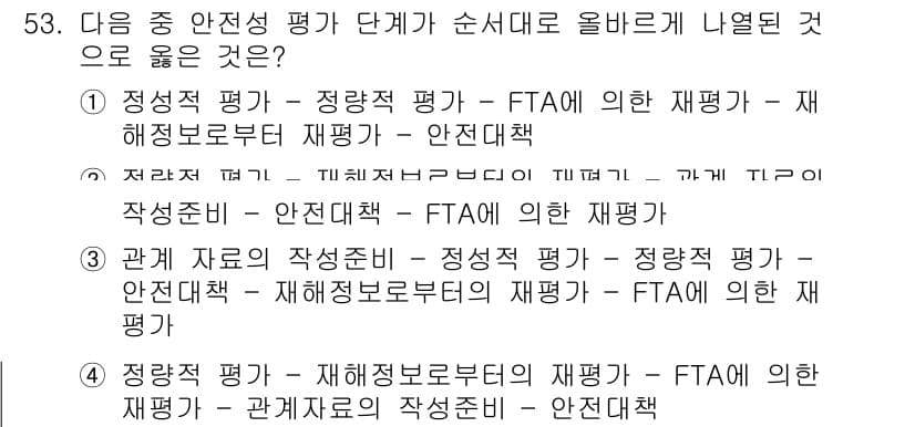 건설안전기사 2019년 54번 - 정답과 핵심 포인트를 검수 중인 기출문제