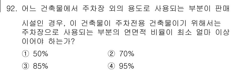 실내건축기사(구) 2019년 92번 - 정답과 핵심 포인트를 검수 중인 기출문제