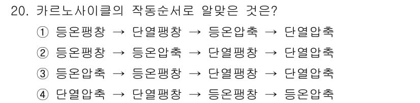에너지관리산업기사 2019년 20번 - 정답과 핵심 포인트를 검수 중인 기출문제