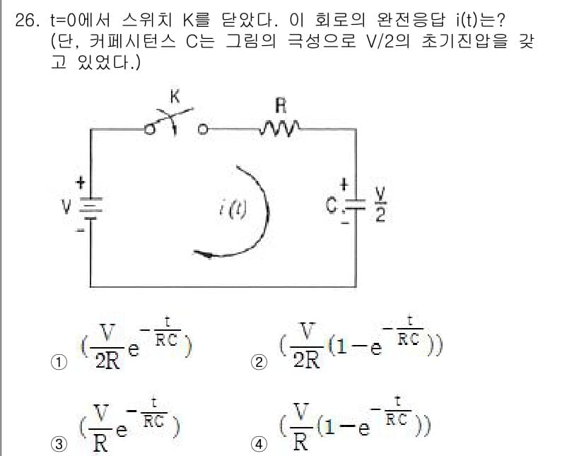 철도신호기사 2015년 26번 - 정답과 핵심 포인트를 검수 중인 기출문제