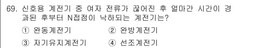 철도신호기사 2015년 69번 - 정답과 핵심 포인트를 검수 중인 기출문제