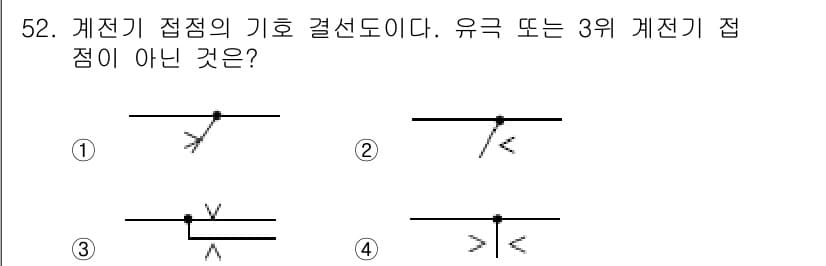 철도신호기사 2018년 52번 - 정답과 핵심 포인트를 검수 중인 기출문제