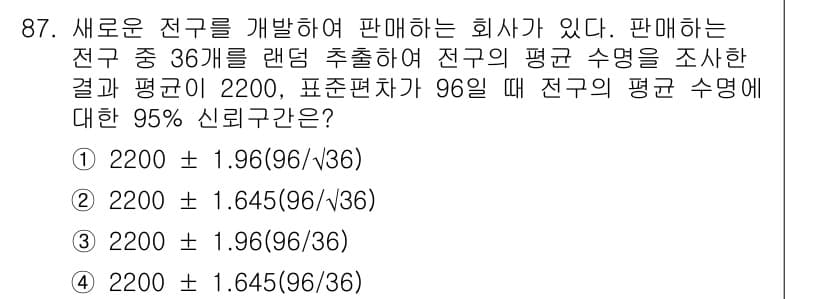 사회조사분석사_1급 2016년 87번 - 정답과 핵심 포인트를 검수 중인 기출문제