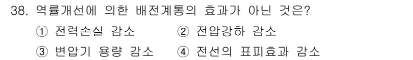 전기산업기사 2018년 38번 - 정답과 핵심 포인트를 검수 중인 기출문제