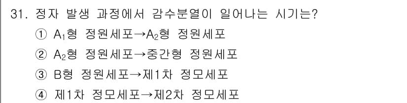 축산기사 2019년 31번 - 정답과 핵심 포인트를 검수 중인 기출문제