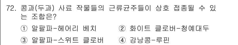 축산기사 2019년 72번 - 정답과 핵심 포인트를 검수 중인 기출문제